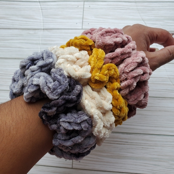 XL Velvet Scrunchies - Picture 1 of 5